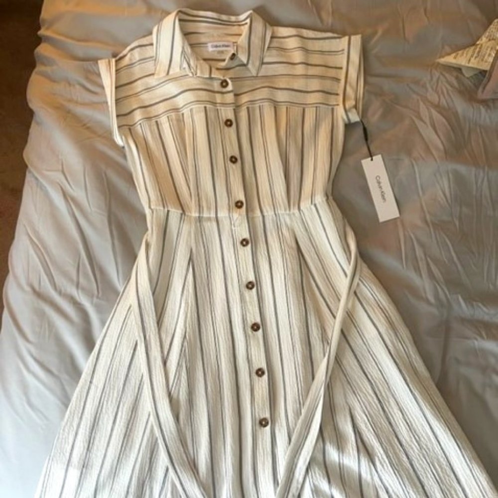 Calvin Klein Striped dress